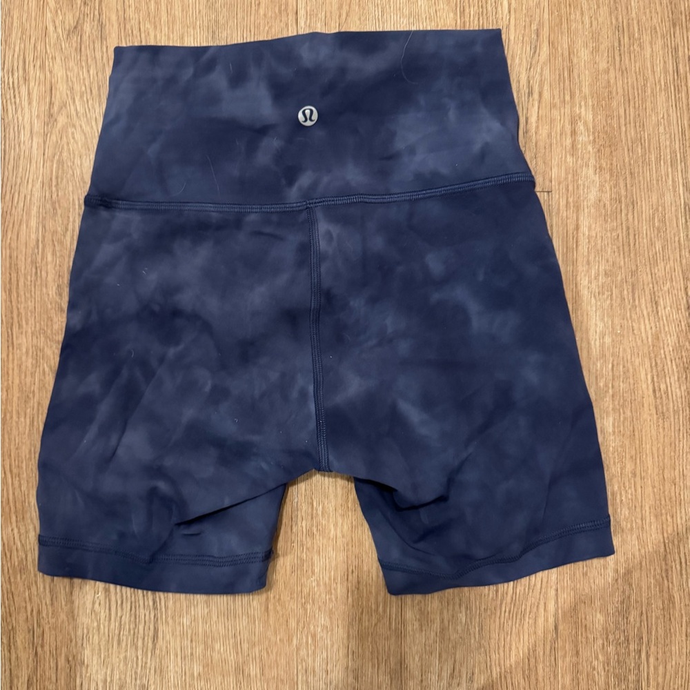 lululemon athletica Navy Bike Shorts - Picture 2 of 2